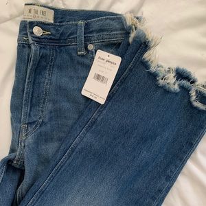 Free People NWT Maggie Jeans 27